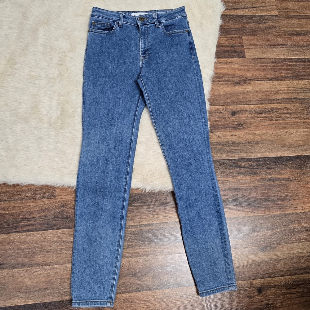 DL1961 Jeans 28 Farrow Skinny Stretch Mid Rise Ringwald Blue Womens Instasculpt